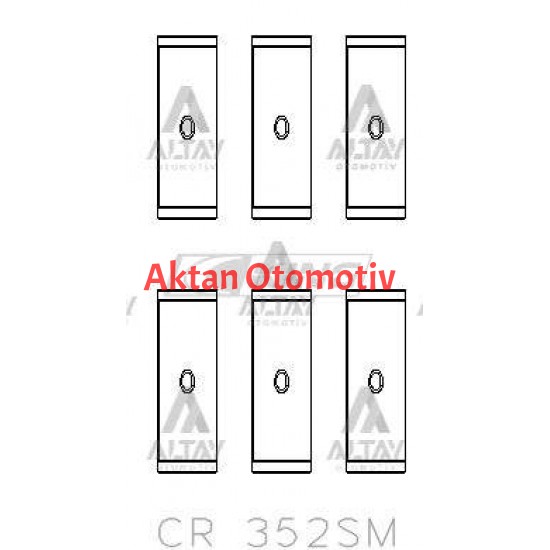 YATAK KOL FABIA / POLO 01= 1.2 8V 16V 01 AZQ-BMD-BME-BZG-CGPA 0.25